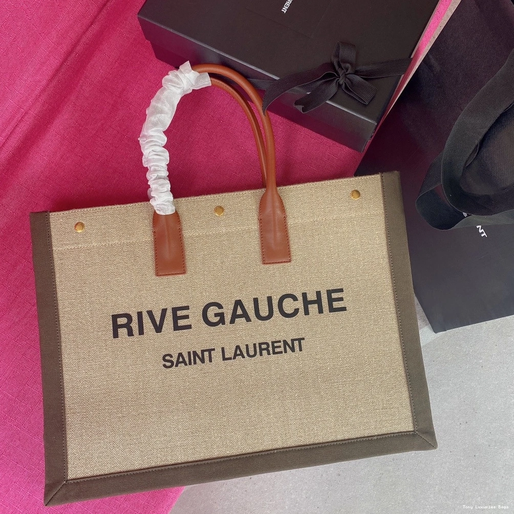 Tony Luxuries RIVE GAUCHE TOTE BAG YSL 0810